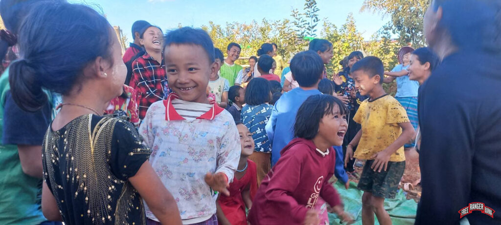 January 1: Joy on children's faces during GLC program.
