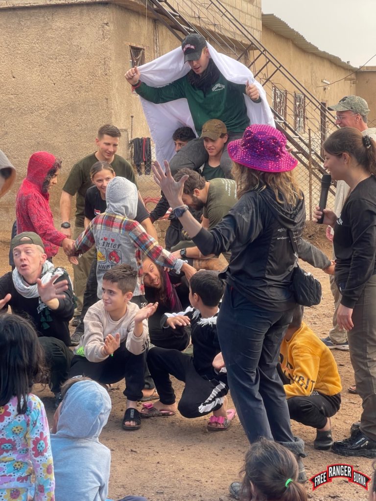 Story of Jesus calming the storm.