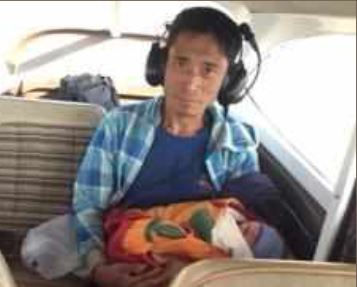 Eh Khu Taw and his father