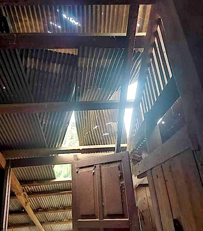 Homes in Hti Moo Hta village hit by mortars 