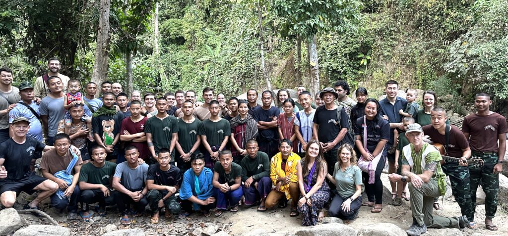 30 December 2024: 16 Rangers were baptized before the 2024-2025 Ranger training graduation.