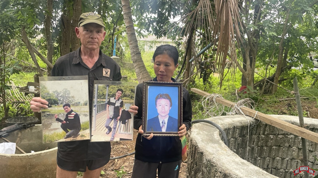 Dave Eubank with the brother's sister Sulianna.