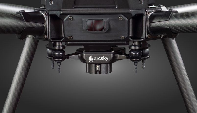 Xplorer drone close-up front view