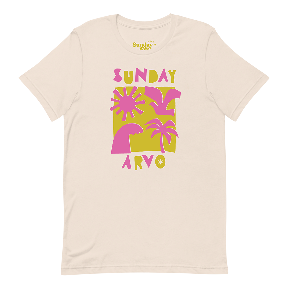 Stellar Day Tee- Natural