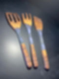 Thumbnail: Epoxy Wooden kitchen Utensils