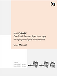 NANOBASE Confocal Raman Spectroscopy Imaging Instruments User Manual