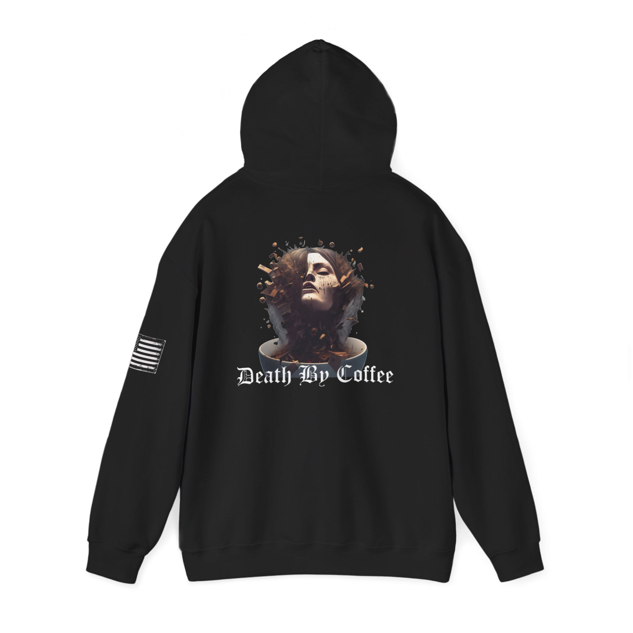 Coffee Lover Hoodie, Death By Coffee Hoodie, Java Addict Hoodie