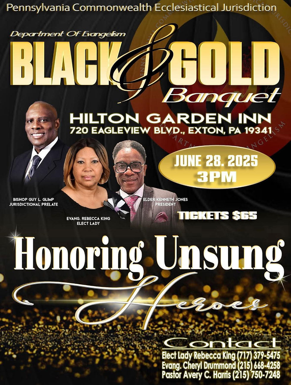 Black & Gold Banquet