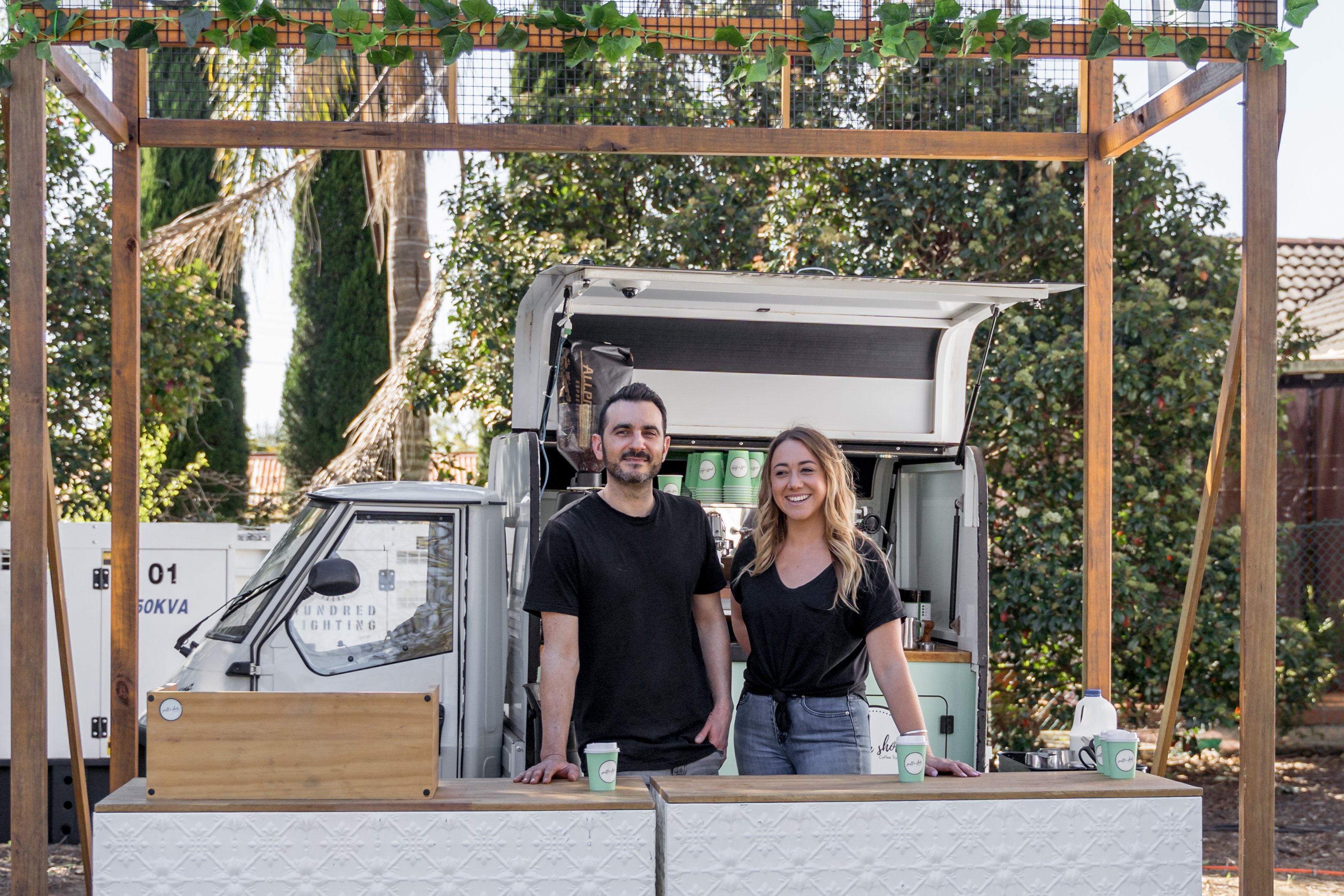 Pull'n Shots Coffee food truck