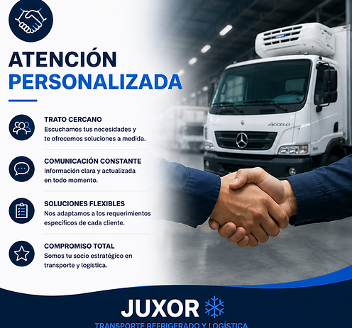 Transporte refrigerado JUXOR para la industria farmaceutica en buenos aires