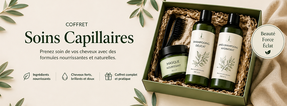 Coffret soin capillaire