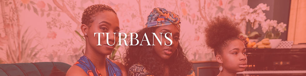 Retrouvez nos différents turbans et bandeaux.
