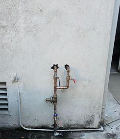 Copper re pipe plumbing upgrade completed in Altadena CA