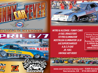 2019 Funny Car Fever & Nostalgia Reunion at Sacramento Raceway Park April 6 & 7