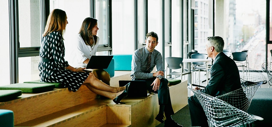 Casual Business Meeting