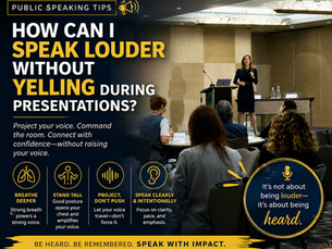 How Can I Speak Louder Without Yelling During Presentations?