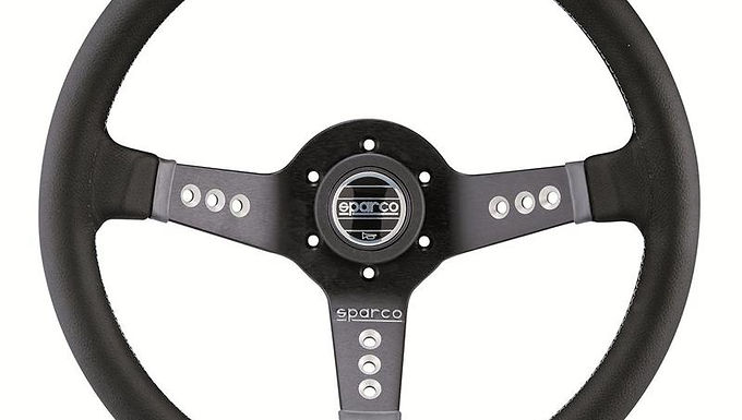 SPARCO STEERING WHEEL L777 PIUMA LEATHER