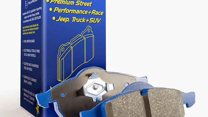 EBC BLUESTUFF NDX BRAKE PADS FRONT- EVO 8/9/X