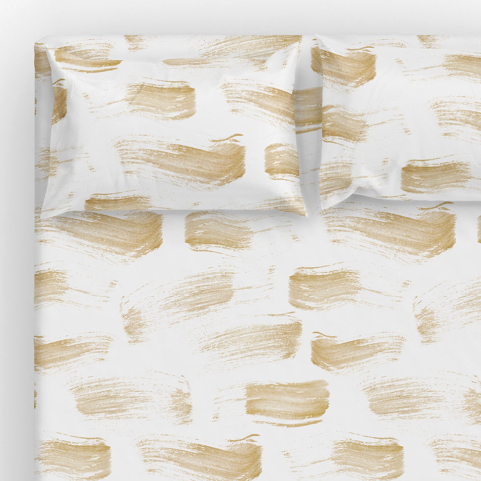 Thumbnail: Italian cotton Sheet Set - Neptune patterns