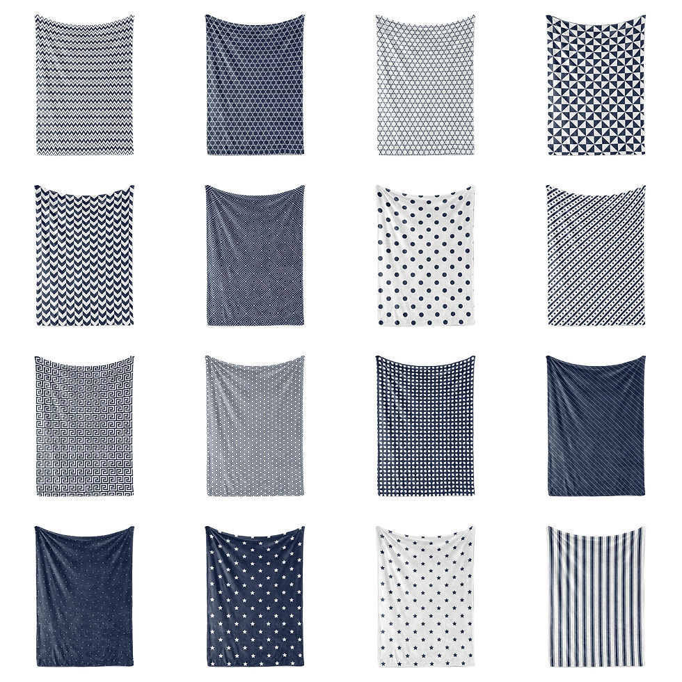 Thumbnail: Fleece Blanket - patterns
