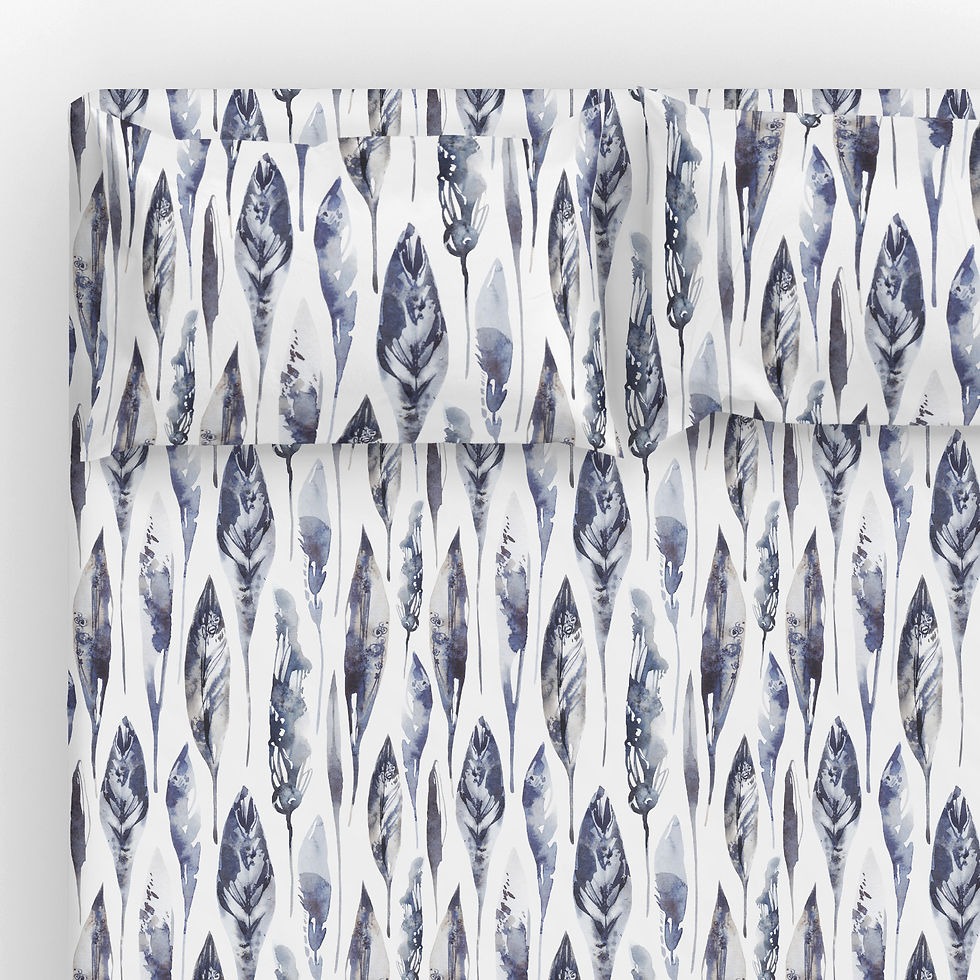 Thumbnail: Italian cotton Sheet Set - Iceland patterns
