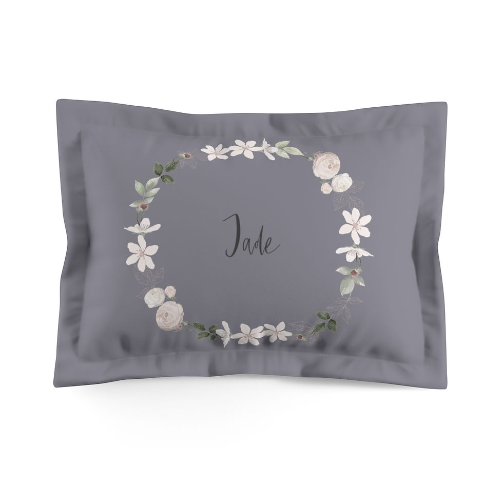 Thumbnail: Flanged pillowcase - Royal ballet