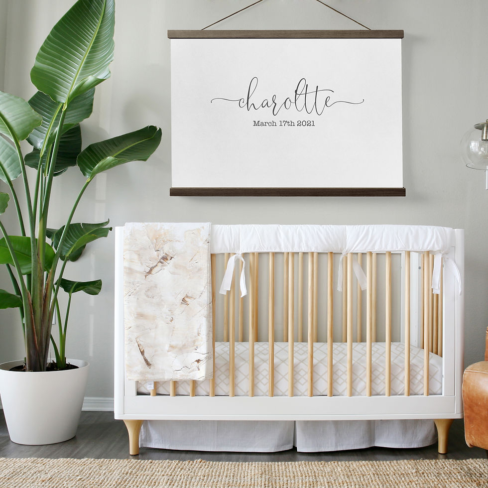 Thumbnail: Custom name sign - Framed wall art