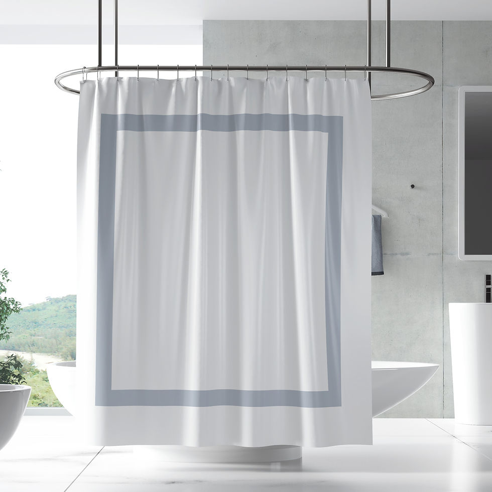 Thumbnail: Luxe Shower Curtain - Framed