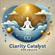 DALL·E 2024-11-17 01.06.44 - A circular image representing the CIJ Clarity Catalyst Progra