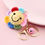 Thumbnail: 2 Handmade Crochet Keychain Set with Rainbow and Sunflower Charms, 
