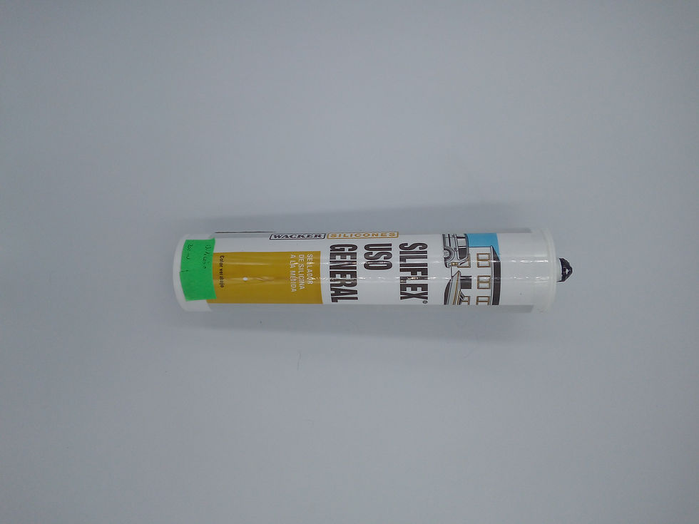 Miniatura: Silicón negro Siliflex. Bote 300ml. 1pza.