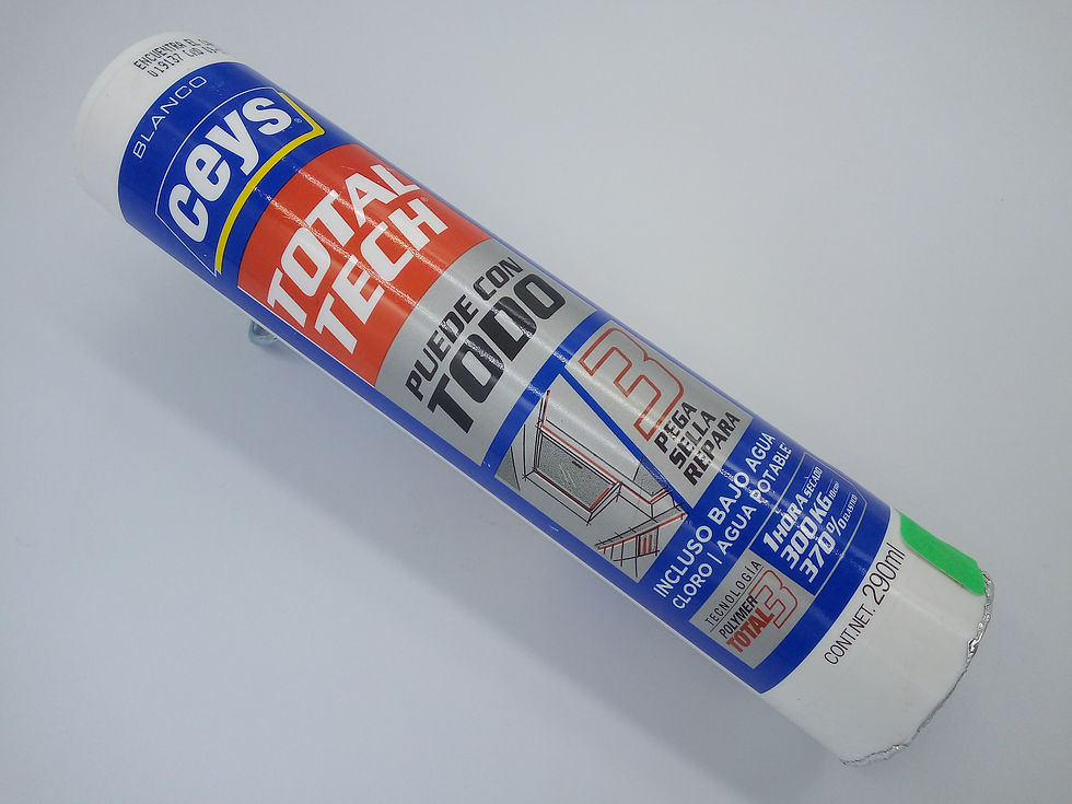 Miniatura: Adhesivo sellador blanco de Int. y Ext. Bote 290ml. 1pza.