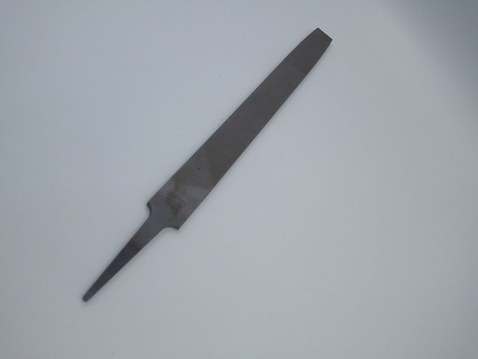 Miniatura: Lima Bastarda plana 12pulg. 1 pza. (1a. izq. a der.)