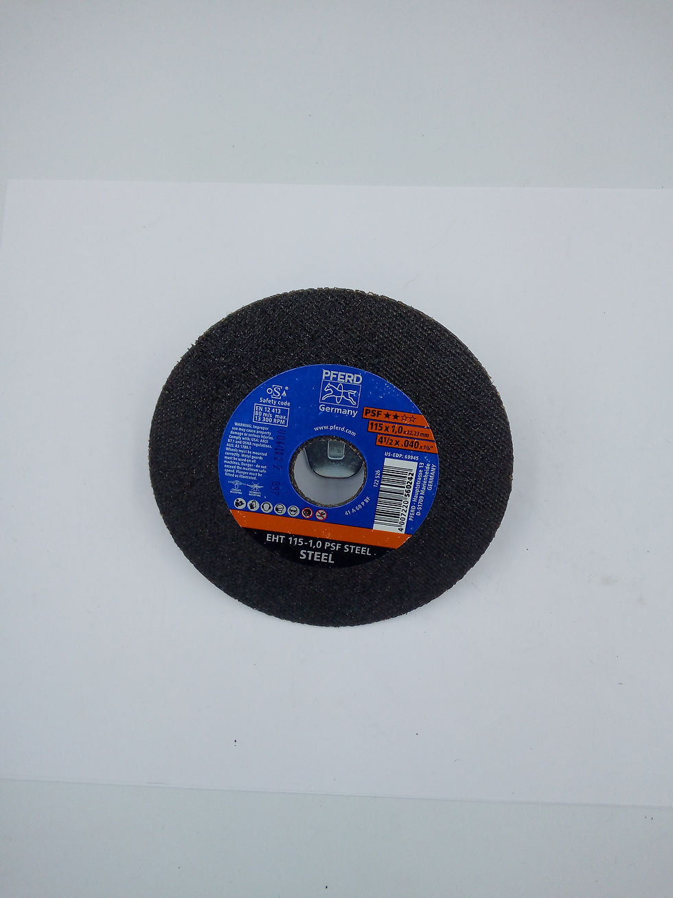 Miniatura: Disco de Corte PFerd (Alemania) PSF0242 4.5" 1pza.