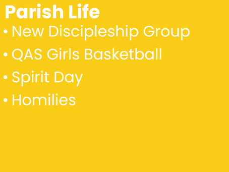 March,13th Parish Life