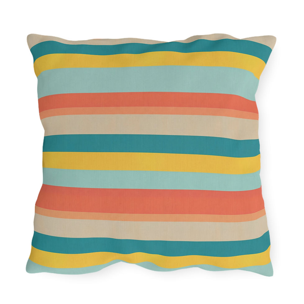 Thumbnail: Sun-Drenched Coastal Outdoor Pillow 