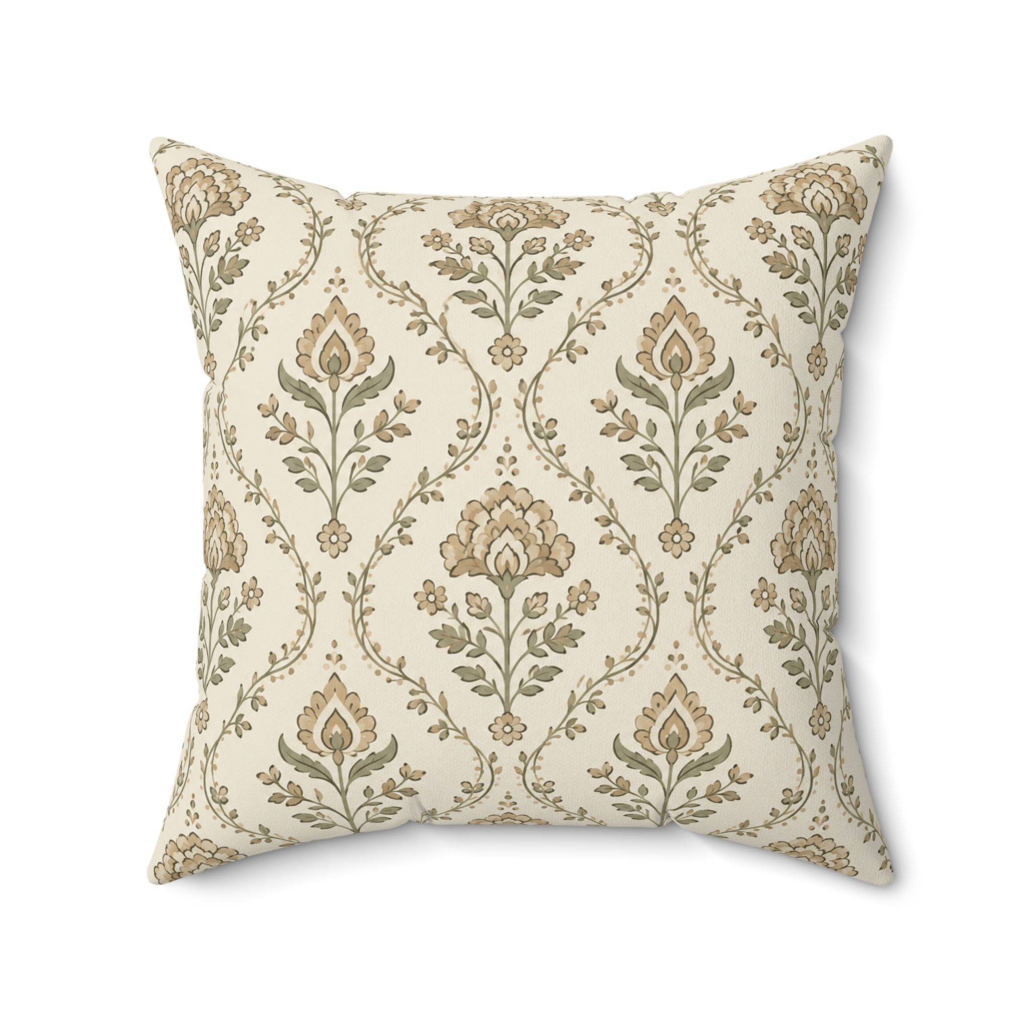 Garden Grace Throw Pillow