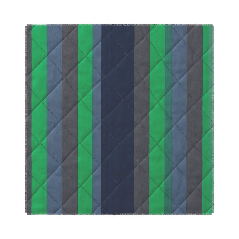 Thumbnail: Varsity Stripe Kid Coverlet
