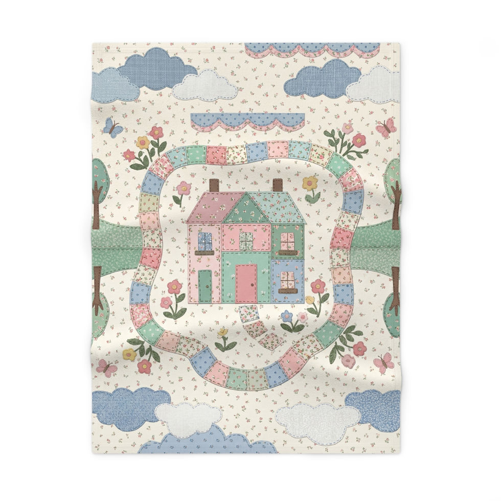 Thumbnail: Little Explorer Secret Cottage Baby Blanket 