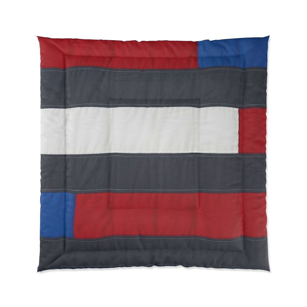 Thumbnail: Captain's Nautical Stripe Kids Comforter 