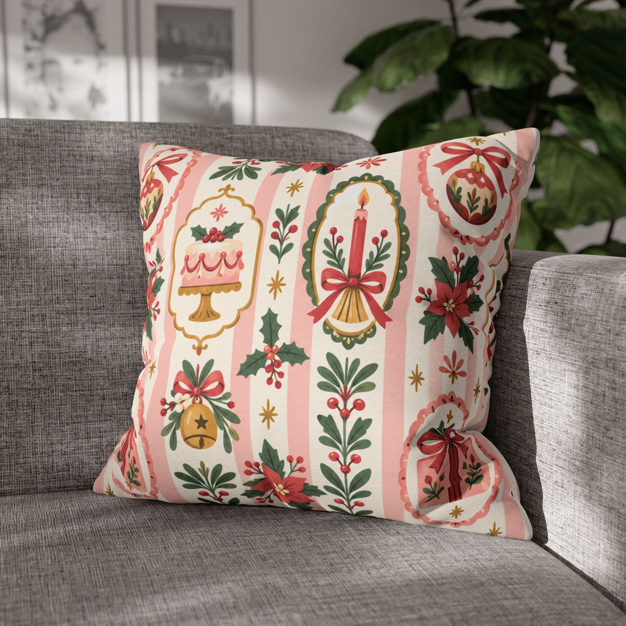 Sugarplum Parlor Pillow Cover