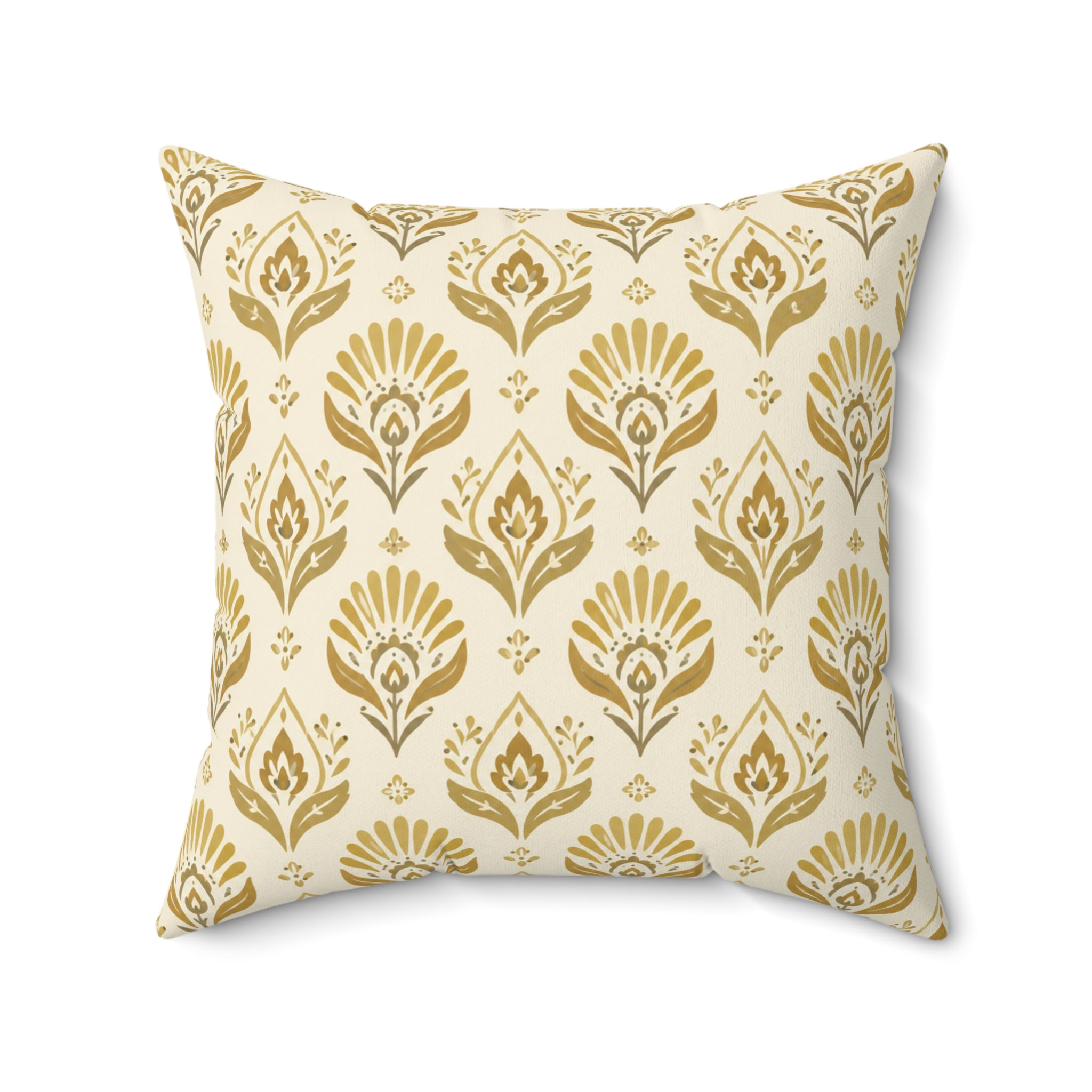 Amber Botanica Throw Pillow