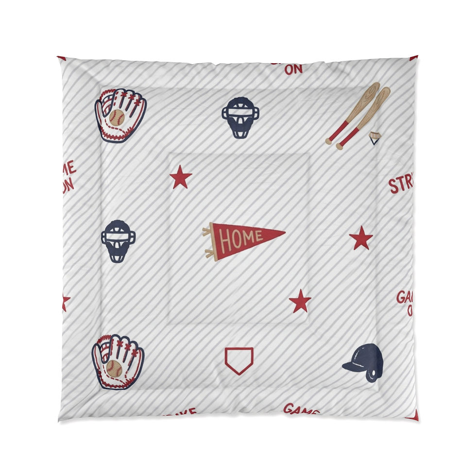 Thumbnail: Little Slugger Baseball Kid Comforter 
