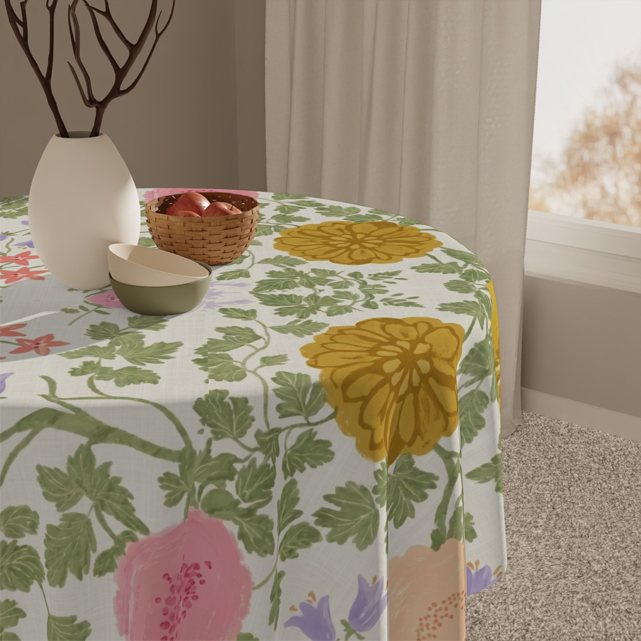 English Tea Party Tablecloth