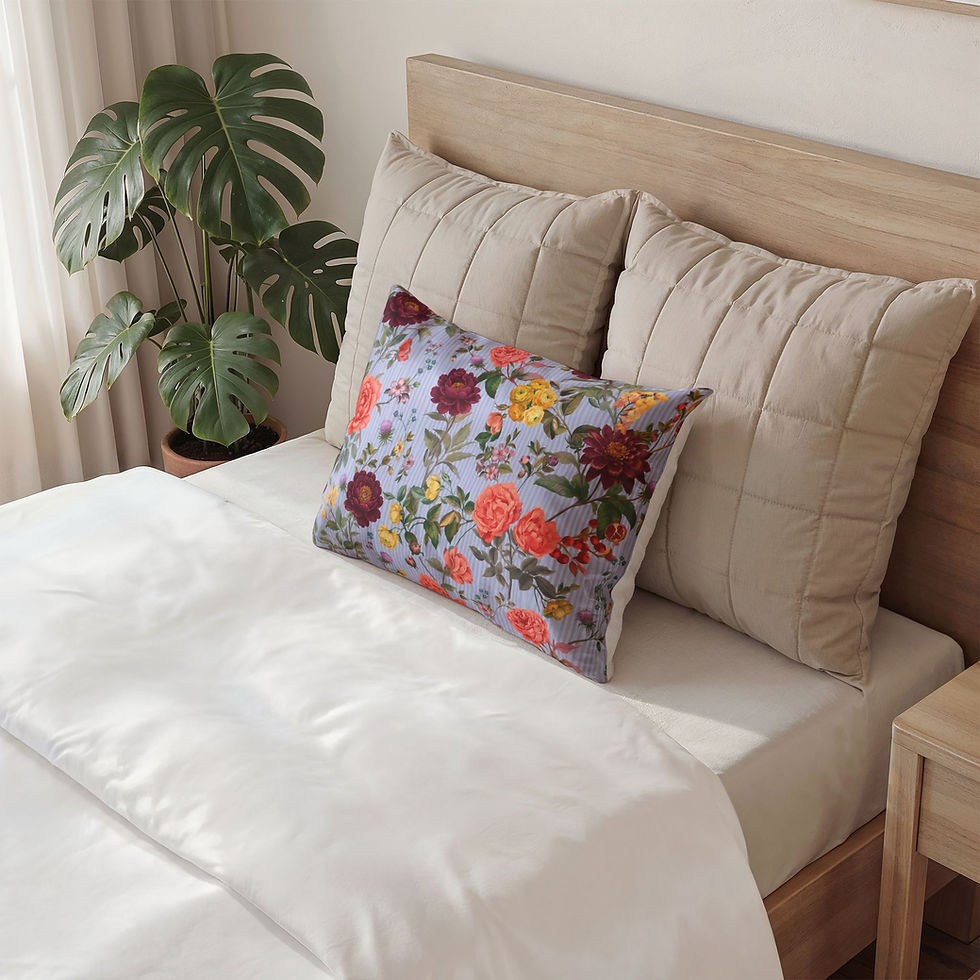 Thumbnail: Victorian English Garden Cotton Pillow Sham 