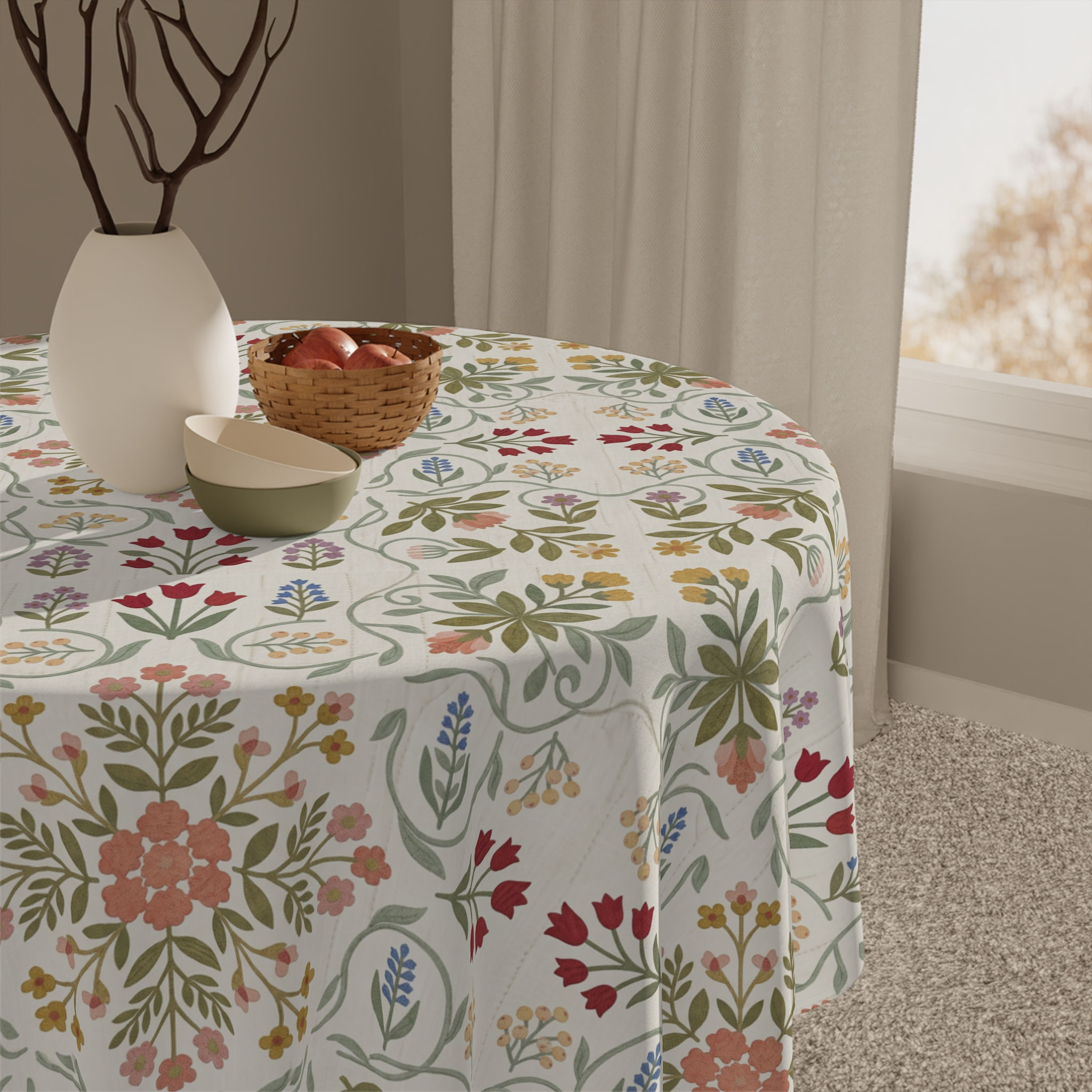 Alpine Tulip Tablecloth