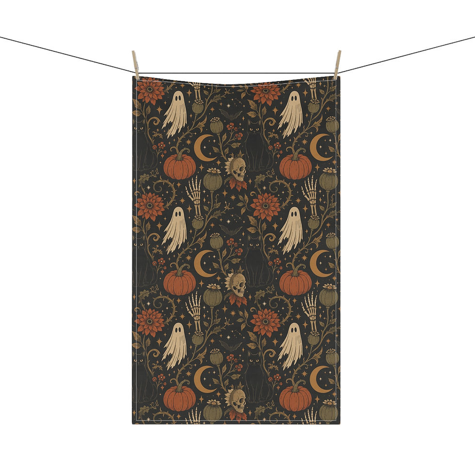 Thumbnail: Gothic Harvest Tea Towel