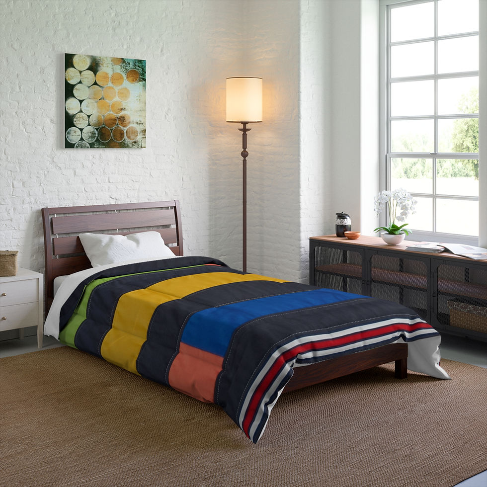 Thumbnail: Playtime Arcade Geometric Kid Comforter 