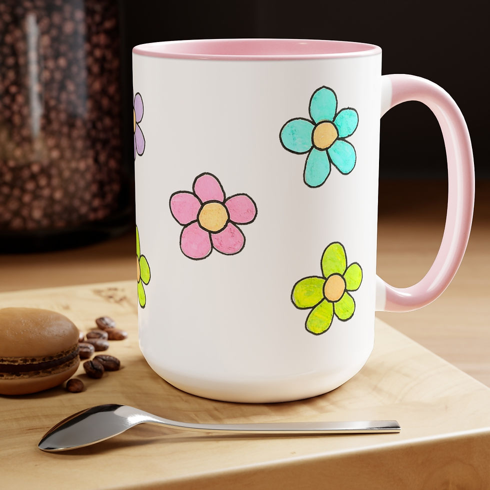Thumbnail: Copy of Two-Tone Coffee Mugs, 15oz
