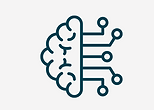 Power Streamline logo is a graphic representation combining two distinct elements. On the left side, there is a stylised depiction of a human brain, with curved lines and sections to suggest the brain’s complex structure. On the right side, the design transitions into a series of interconnected receptors or nodes, symbolising connectivity and information processing. The brain and receptors are seamlessly blended at the center, creating a unified image that represents both cognitive function and communication networks. The overall color scheme is sleek and modern, typically using shades of blue and gray.